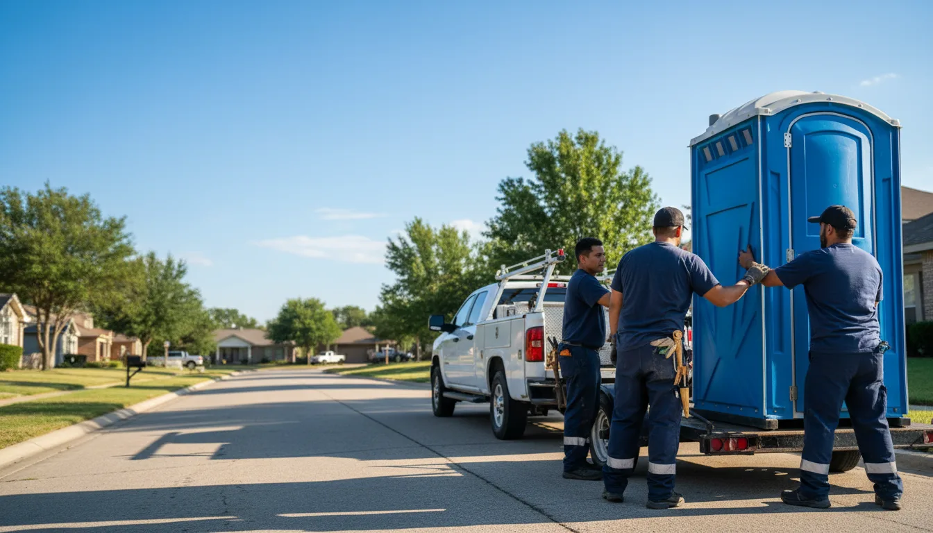Portable Toilet Rental in Fieldton, TX near me